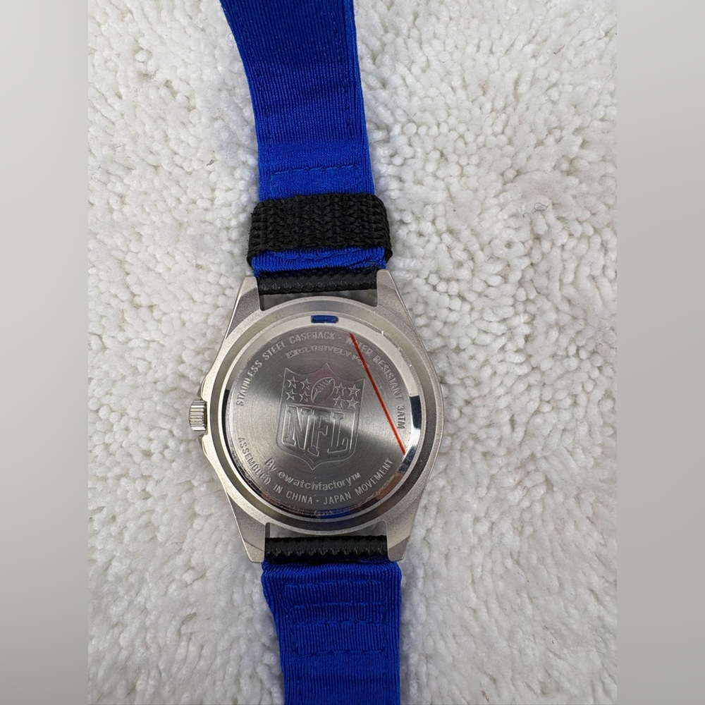 Denver Broncos NFL-Themed Wristwatch Produced by ewatchfactory-Preowned Like New - Picture 3 of 6